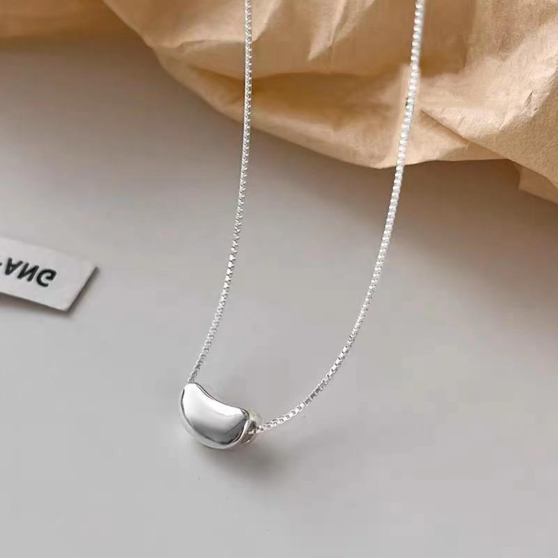 Ожерелье из бобов акации для женщин, японский и корейский простой и модный темперамент, холодный стиль, универсальная цепочка с подвеской Doudou на ключицу