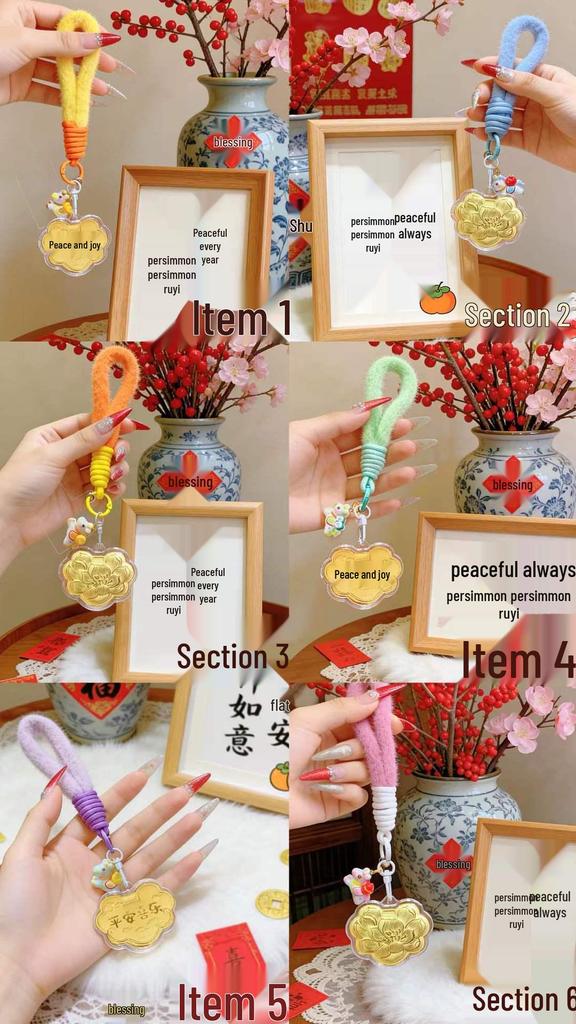 2026 Цельное 999 пробы Золото Четырехлистный Клевер Удача Брелок-Подвеска