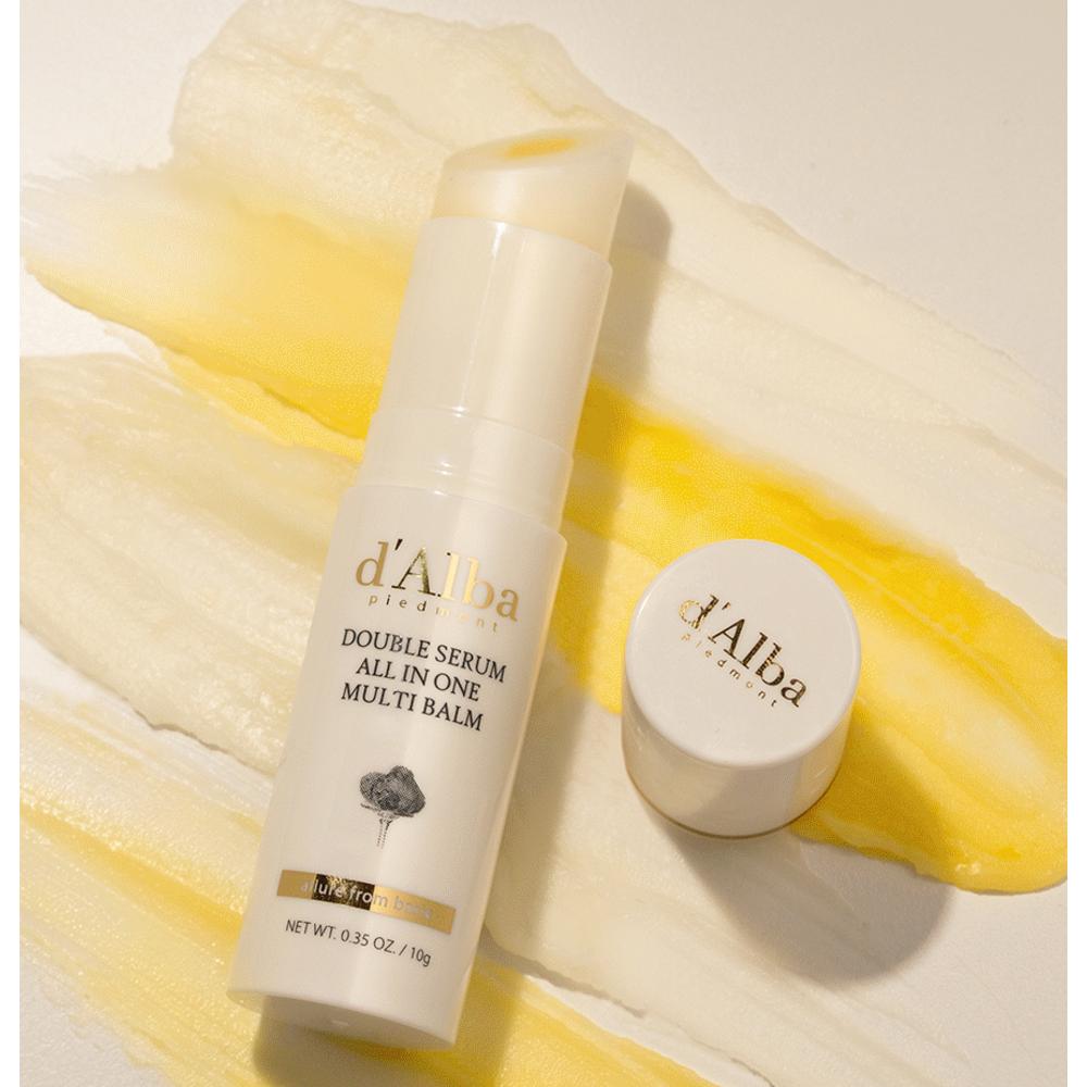 d'Alba Double Serum All-in-One Multi Balm, 10 г, 1 шт.