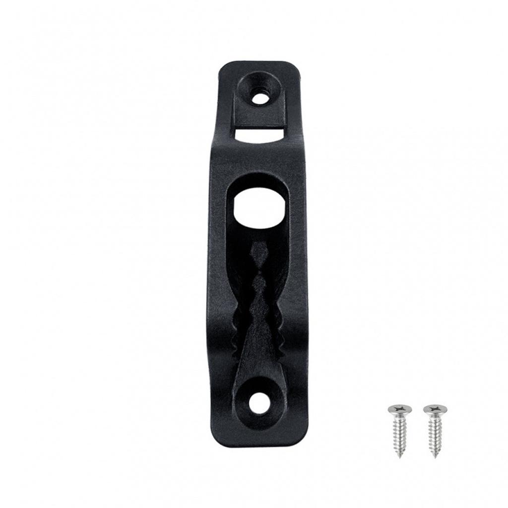 Cleat Self-Lock Rope Black Nylon Cleat 86x20mm Rope Tensioner Slide Kayak Accessories