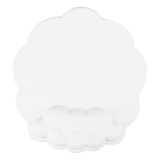 Эргономичная клавиатура, подставка для запястий, коврик для мыши в форме облака, нескользящий силиконовый настольный коврик для мыши, офисный ковер для мыши, браслет, мягкая поддержка