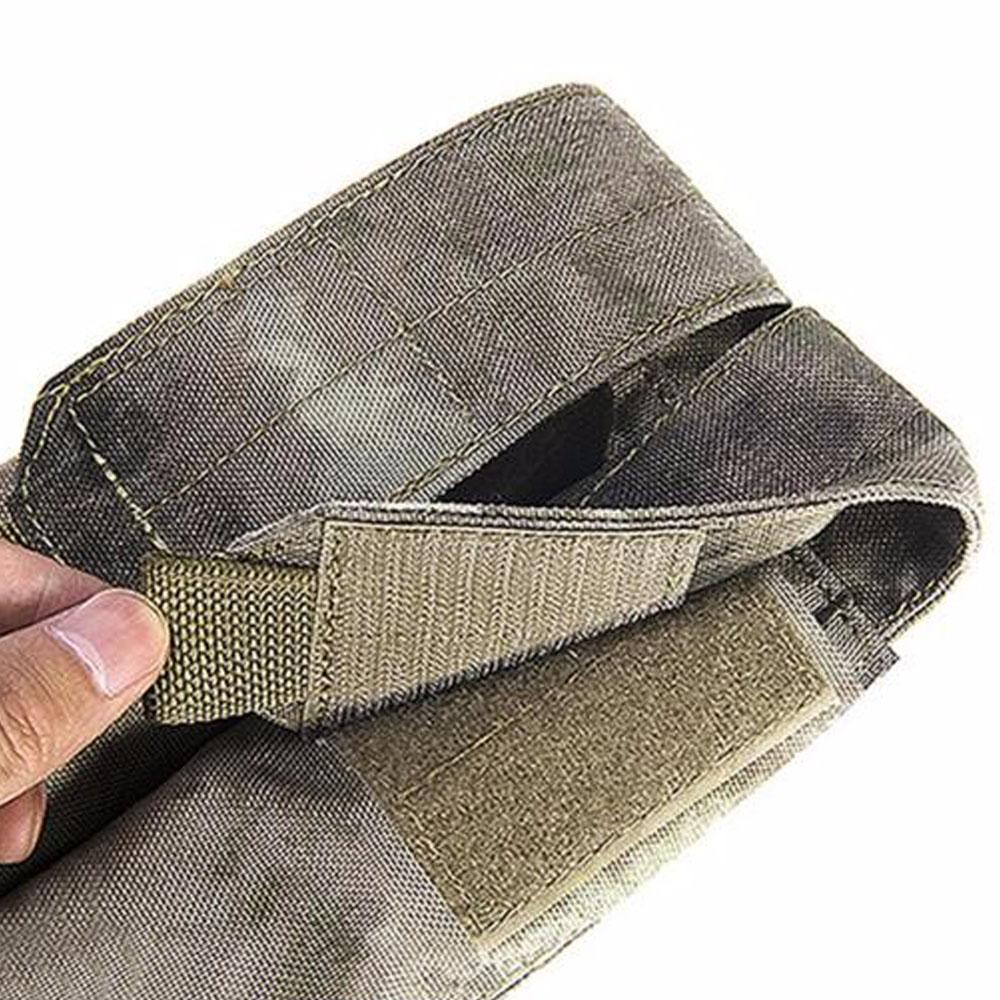 Сумка для магазинов Molle из нейлона 1000D, тактическая кобура для двух магазинов.