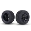 2шт/комплект резиновых шин и пластиковых ступиц для 1 колеса:12 RC гоночный автомобиль грузовик