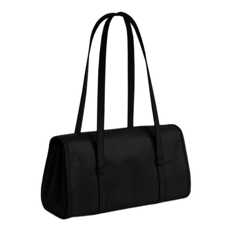 COACH BRIDGET 34 bow accessories classic gold label smooth grained cow leather armpit bag shoulder bag large size women's black