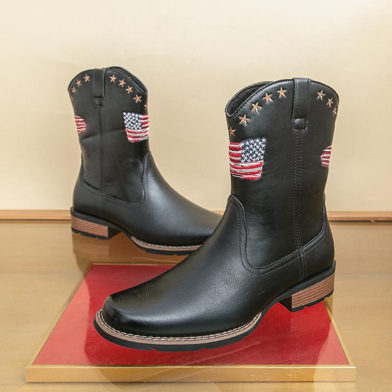 Fashion Winter Men Business Chelsea Boots Black Brown Men Casual Comfortable Riding Boots Outdoor Training Boots Size 39-48 Men Boots