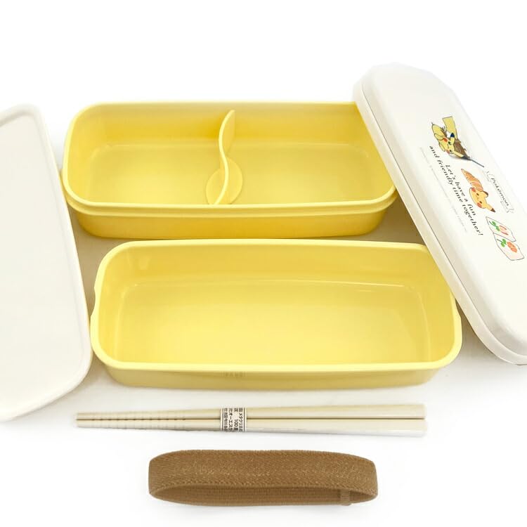 Тонкий ланч-бокс Mogutto Time Pokémon, 2 яруса