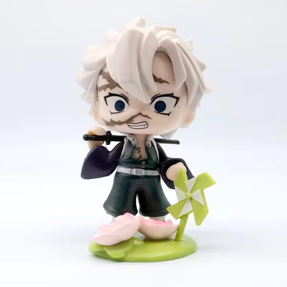 Аниме Мультяшный Персонаж Слепая Коробка Креативная Персонализированная Фигурка Периферийная Модель Украшение Коробка-сюрприз В Подарок Для Истребителя Демонов