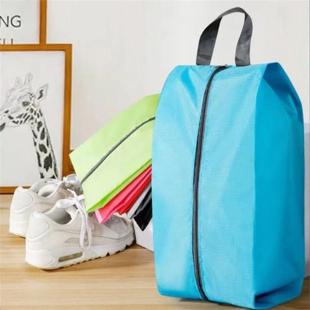 4Pcs Waterproof Shoe Storage Bag Foldable Travel Storage Case Dust-proof Sneaker Bag Unisex