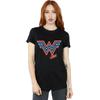 DC Comics Womens/Ladies Wonder Woman 84 Neon Emblem Cotton Boyfriend T-Shirt
