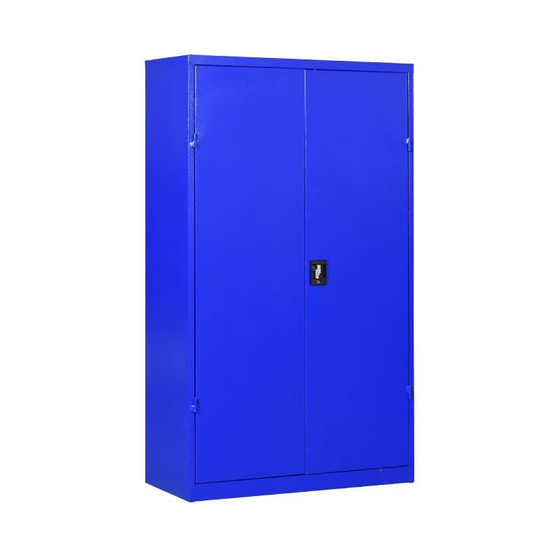 Heavy-Duty Double Door Tool Storage Cabinet for Auto Repair Shop
