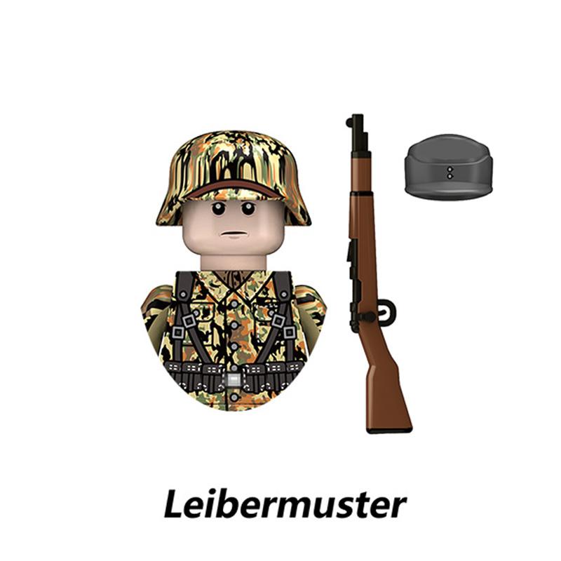 Kids Toys Mini Military Soldier Model Air Force Army Armed Camouflage Unit Small Particles Building Blocks Boys Holiday Gifts