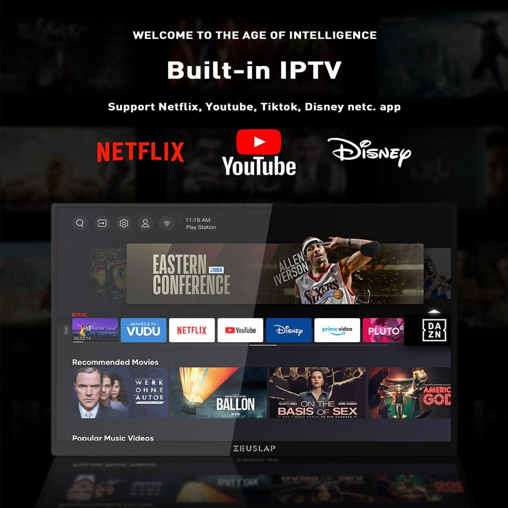 Портативный монитор ZEUSLAP Z16TV