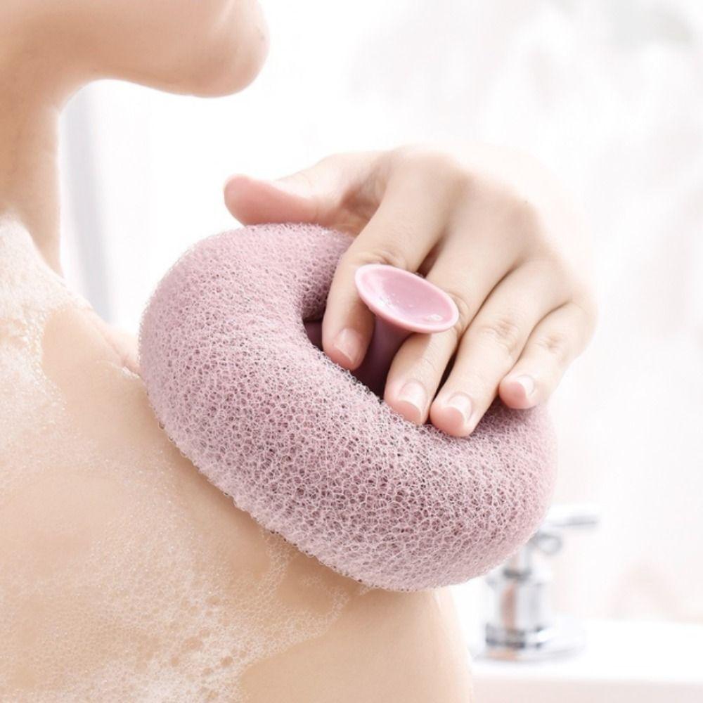 Body Scrubber Cleaning Brush Bathroom Supplies Flower Bath Rub Massage Bath Ball  for Bathroom