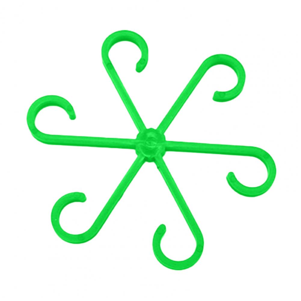 Зажимы для поддержки стеблей растений Фиксированный зажим для поддержки лозы Стебель цветка Сборная стойка Прочные зажимы для лозы для внутреннего и наружного использования для надежной фиксации