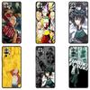 For Xiaomi Redmi Note 11 10 9 Pro 11T Case 9 9C 9A 8 K40 Funda Note 8pro 7 9S 9T Cover One Push Man Saitama And Fubuki Anime