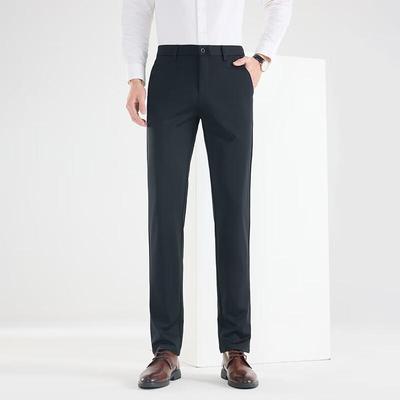 Мужские брюки в стиле business casual прямого кроя Fengmao FMLF7152