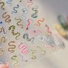 Colorful Cartoon Flower Snake Nail Art Stickers,Self-Adhesive,Relief Nail Art Stickers,Quirky and Creative Playful Snake Pattern