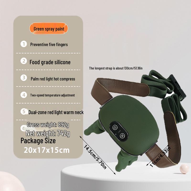 Массажер для кистей рук: Популярный бионический массажер для шеи, плеч и трапециевидных мышц, модель N8 для шейного отдела позвоночника