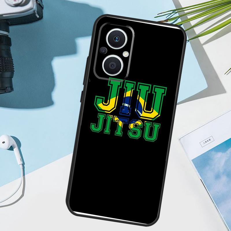 Чехол для BJJ Бразильского джиу-джитсу для OPPO Reno 12 F 13 13F 11 8T 7 8 10 Pro OPPO Find X8 X6 Pro X3 X5 Lite Чехол Funda