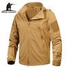 New Autumn Men's Jacket Military Clothing Tactical Outwear Army Breathable Nylon Light Windbreaker
