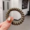 Korean Matte Elastic Spiral Hair Ring - Frosted Fairy Bracelet Hair Accessory