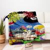 Tom & Jerry's 50th Birthday Classics II VHSBlanket Flannel Throw Blanket for Sofa, Bed, Travel, Camping, Office