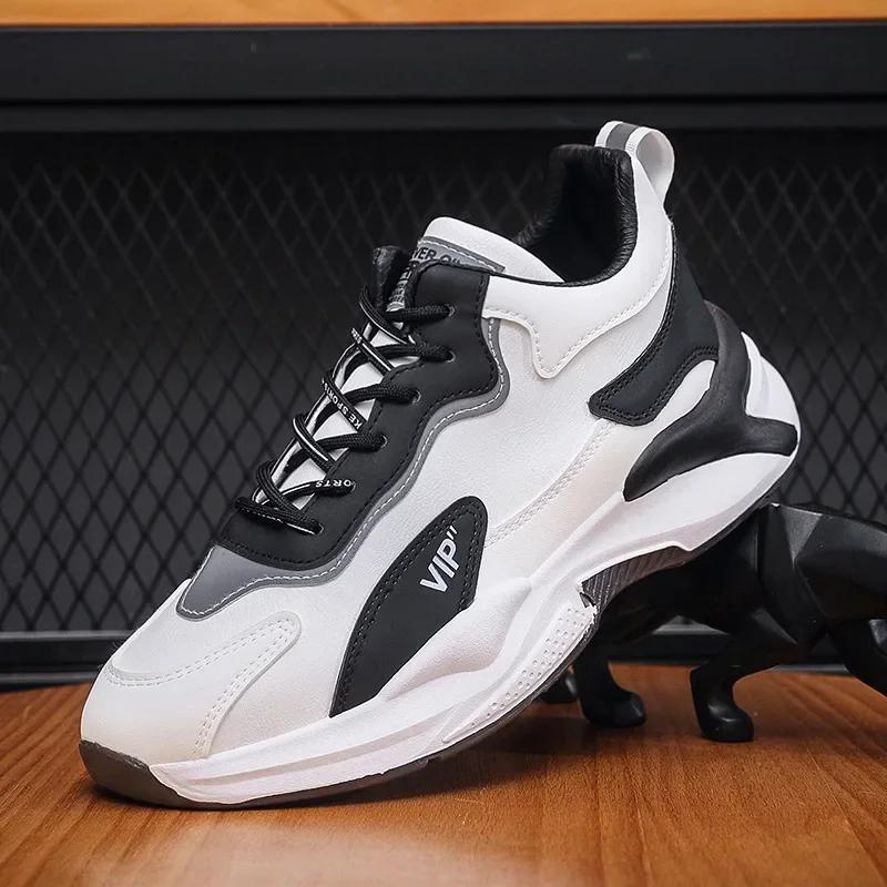 High Quality Mens Casual Shoes New Breathable Lightweight Outdoor Men Sports Shoes 2024 Versatile Non-slip Soft Bottom Flat Shoe