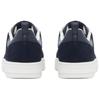 Armani Exchange Logo Pattern Round Toe Lace-Up Low-Top Sneakers Men sneakers Navy-Blue XM003388AF27475UB004