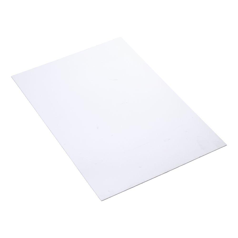 1Pc 300 X 200mm Rectangle Aluminum Plate Silver Tone Machinery Parts Industry Welding Crafting