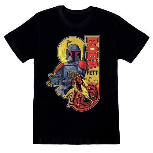 STAR WARS Unisex Adult Boba Fett T-Shirt