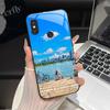 For Redmi Note 5/Note 6 Phone Case Trendy Design Tempered Glass Bumper For Xiaomi Redmi Note 5 6 Pro Full Protection Back Covers