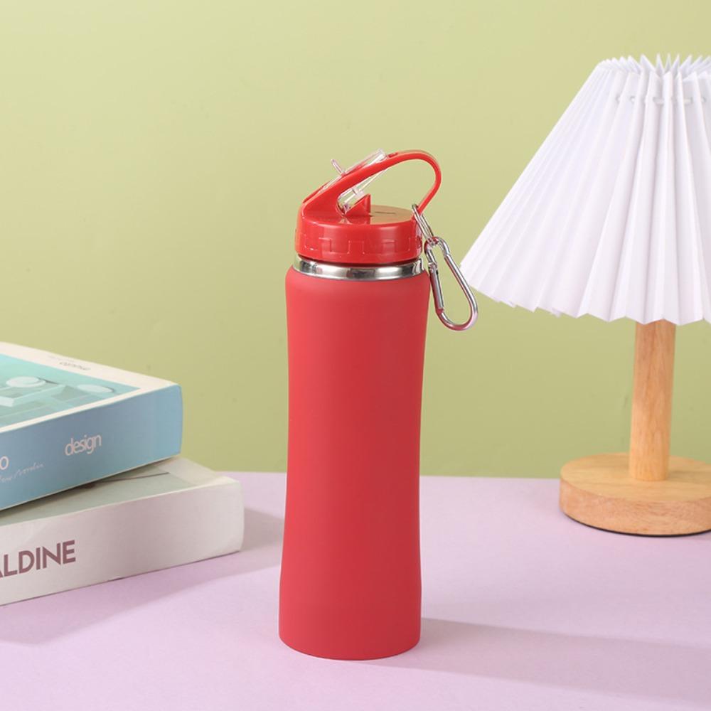 Термостакан из нержавеющей стали с соломинкой 600/750 мл, бутылка для воды, чашка-термос, для холодных/горячих напитков