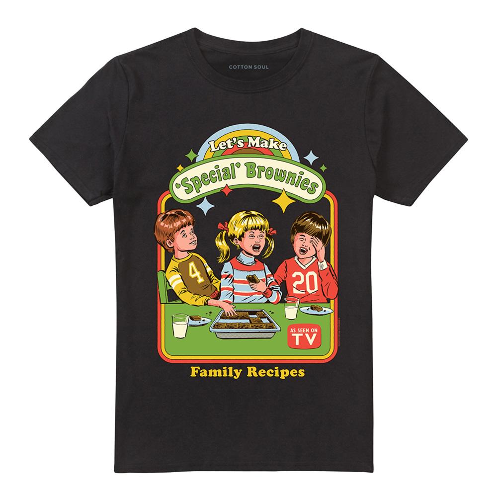 Steven Rhodes Unisex Adult Let´s Make Brownies T-Shirt