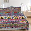 3pcs Tribal totem Soft and Comfortable Breathability, Bedding Set, Machine Washable, Suitable for All Seasons188