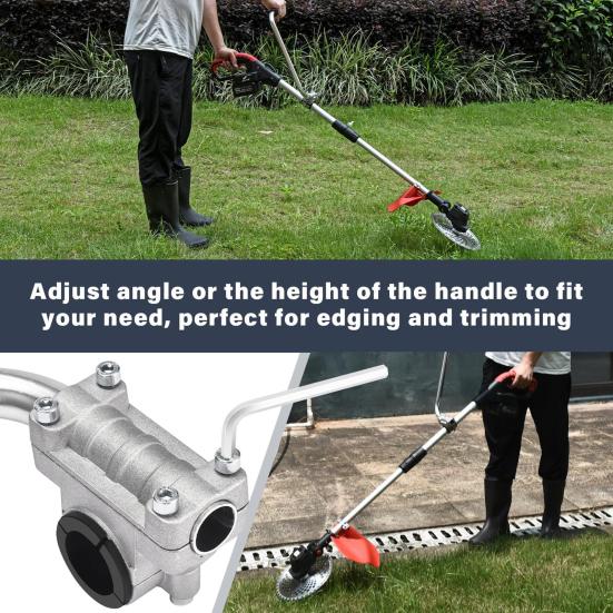 Ручка Weed Eater Эргономичная рукоятка триммера Ручка для насадки Weed Eater с зажимом для озеленения, ухода за газоном, стрижки двора