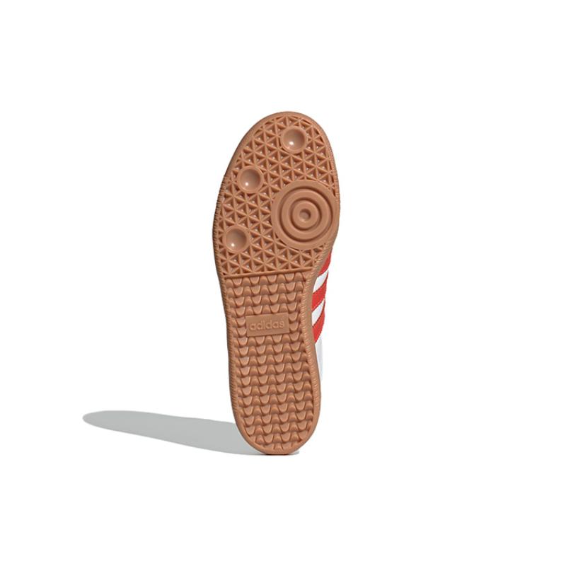 Adidas Женские кроссовки Samba OG 'Белый Солнечный Красный Резина' IF6513