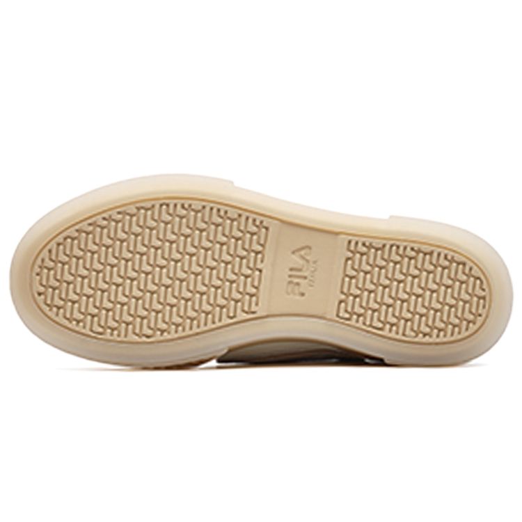 Fila Shadow Нескользящие Прочные Низкие Кеды для Скейтборда Женские кроссовки Молочно-чайный-коричневый F12W226203FGA