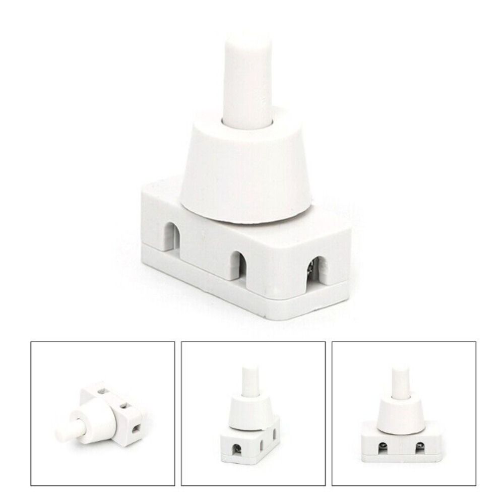 Переключатель питания AC250V, пластиковый переключатель для домашних ламп, новая кнопка включения