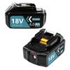 Совместимый Makita 18V BL1860B большой емкости 6000 мАч Makita совместимый 18V Совместимый с Makita 18V BL1815N BL1820B BL1830B BL1850B BL1860B LED