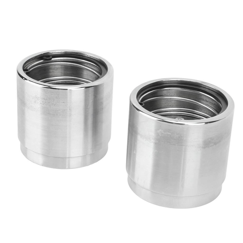 2PCS Trailer Wheel Bearing Protectors with Dust Covers Stainless Steel Universal for Boats Snowmobiles RVs ATVs