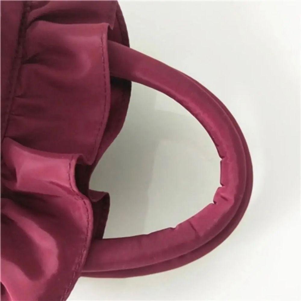 Сумка на молнии для женщин с бантом, мягкая готическая ручная сумочка, милая мини-сумка для мамы, женская