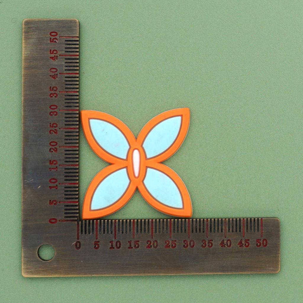 Пряжки для украшения обуви в виде бабочек и цветов для садовых клогов