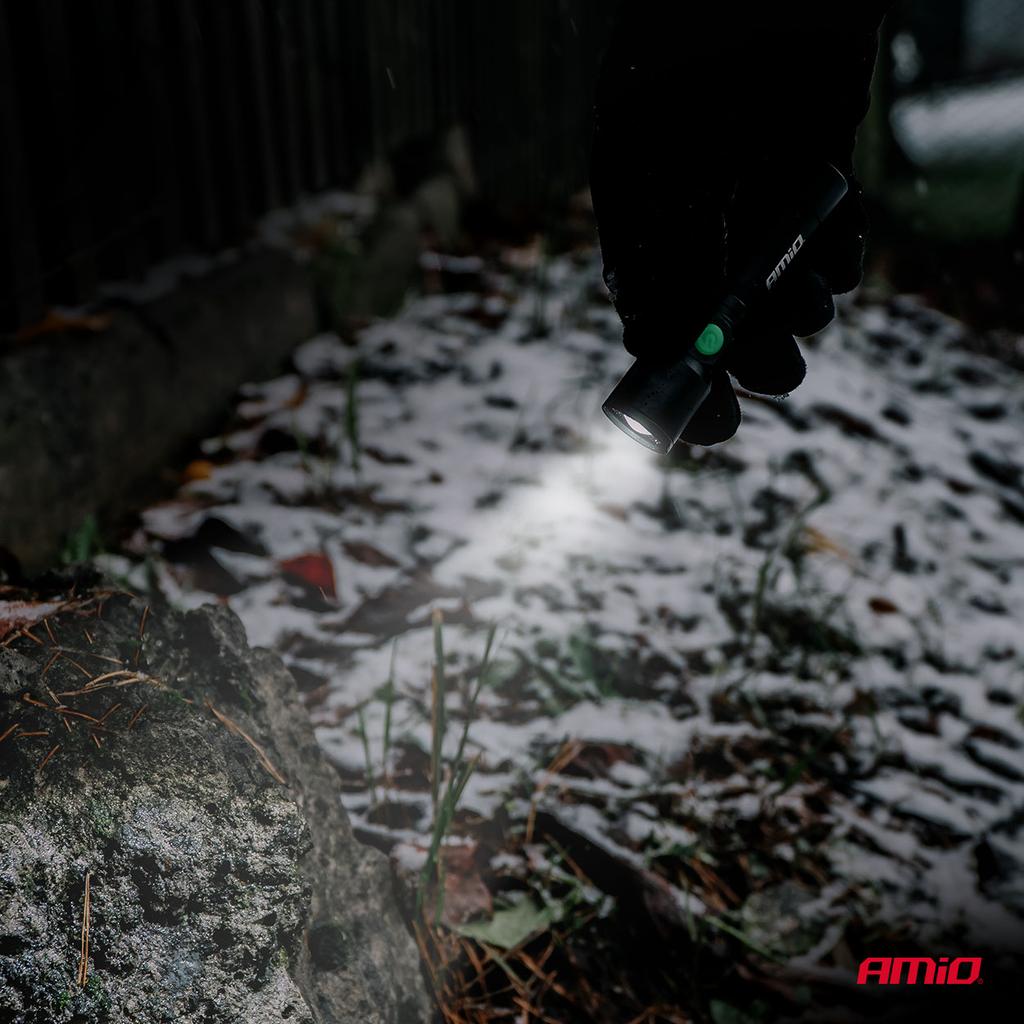 Rechargeable neck inspection lamp 2xP50 1000mAh (BATT) AMIO-04671