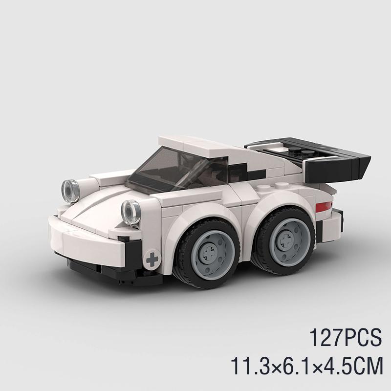 Moc Speed Race Cars City Rally Sports Racing Vehicle F1 Model Building Blocks Garage Bricks Supercar Christmas Gift  Kids Toy