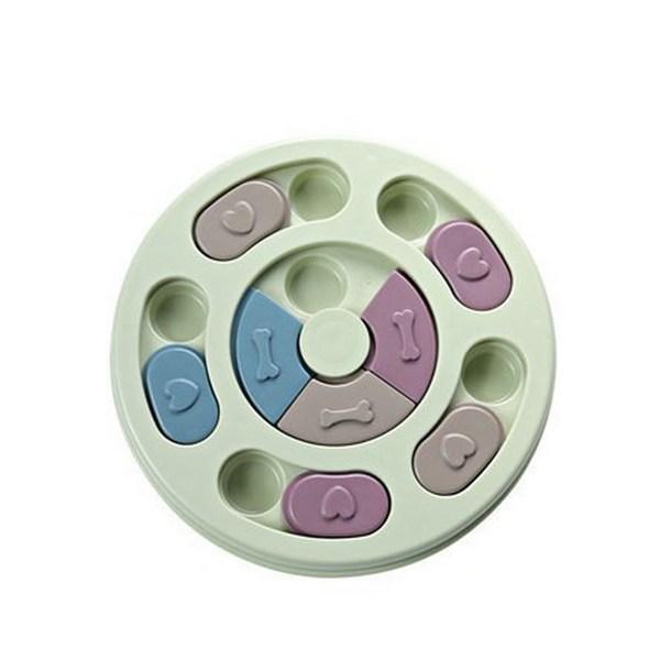 Игрушка для собак Shushu Pet, пазл, 1 шт., зеленый