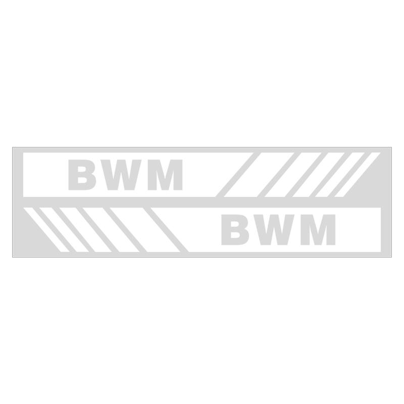 Наклейки с полосами для автомобиля, Светоотражающие виниловые наклейки для зеркала заднего вида, Украшение для BMW Performance X3 X5 X2 X4 X6 X7 E28 E30 E34 E53 E61