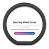 AQE3   Citroen Steering Wheel Cover Breathable Protective Case For Citroen C3 C5 C5X C4 e-C4 X e-C3 C-Elysee Berlingo C1 C-Crosser C6