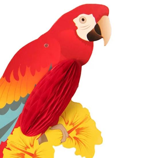 1 набор подвесок «Тропические птицы» Красивые декоративные красочные тропические птицы попугаи Гавайская тематическая вечеринка украшения для дома