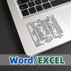 Laptop Computer Keyboard Shortcut Reference Sticker Universal Decorative Study Guide for Home Office Programmer Productivity