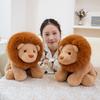 Cartoon Lion Plush Toy For Kid Soft Sleep Companion Gift Doll